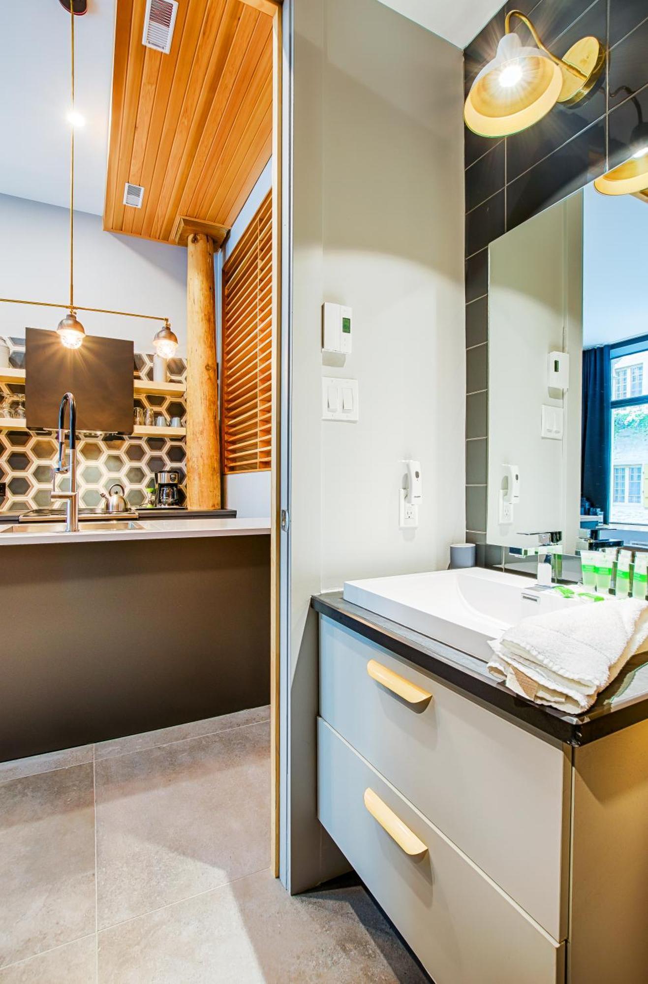 Апартаменти Les Lofts Champlain - Par Les Lofts Vieux-Quebec Екстер'єр фото